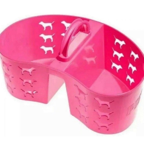 PINK • Victoria’s Secret Shower Caddy Bathroom Accessory Carrying Case - Picture 2 of 3